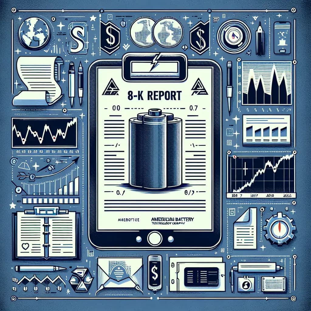 American Battery Technology Company 8-K Report: Key Insights & Updates