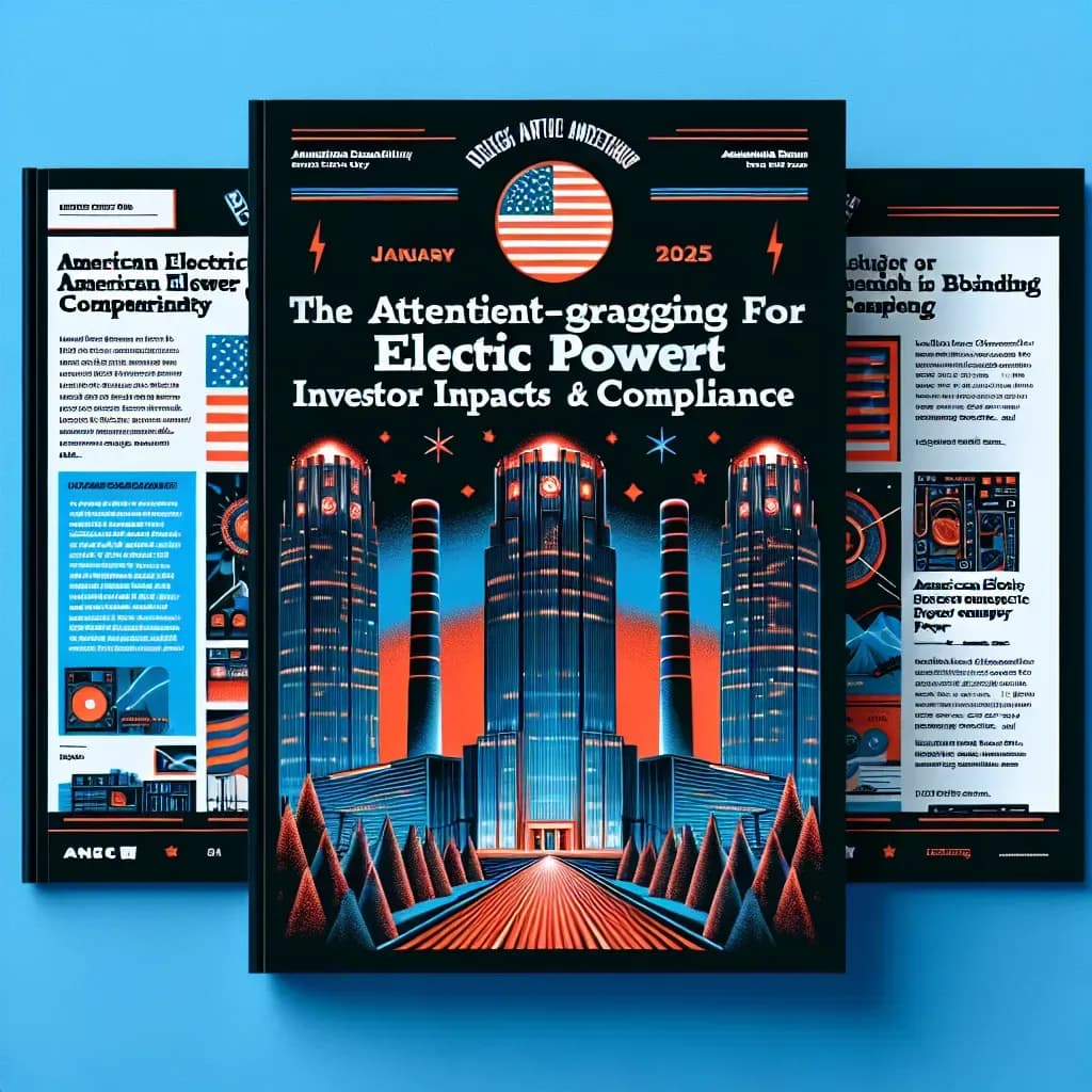 American Electric Power 8-K Filing: Key Event Report for Investors - Jan 2025