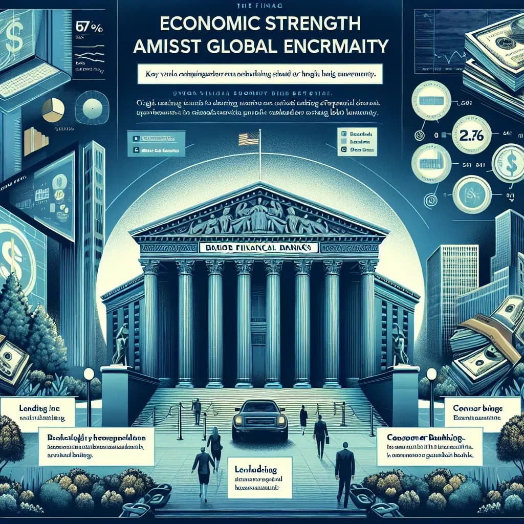 Big Bank Earnings Reveal U.S. Economic Strength Amid Global Uncertainty