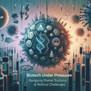 Biotech Under Pressure: Navigating Market Turmoil & Political Challenges
