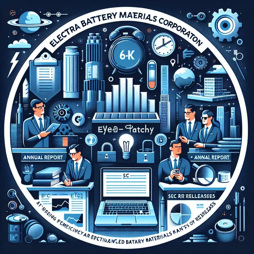 Electra Battery Materials 6-K Filing: Key Updates & SEC Compliance