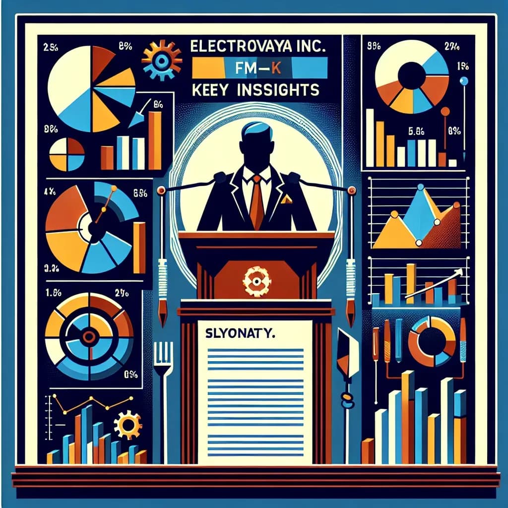 Electrovaya Inc. Releases Key Insights in Form 6-K Report - December 2024 Update