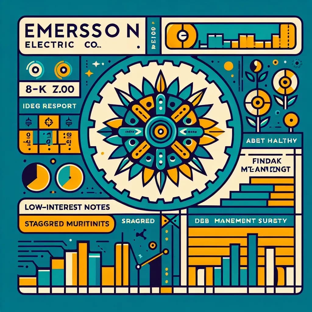 Emerson Electric Co. 8-K Report: Financial Insights & Debt Management Strategies