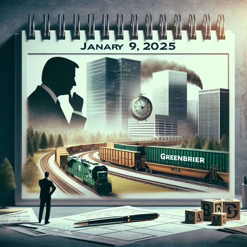 Greenbrier Companies Inc 8-K Report: Key Updates for Investors - January 9, 2025