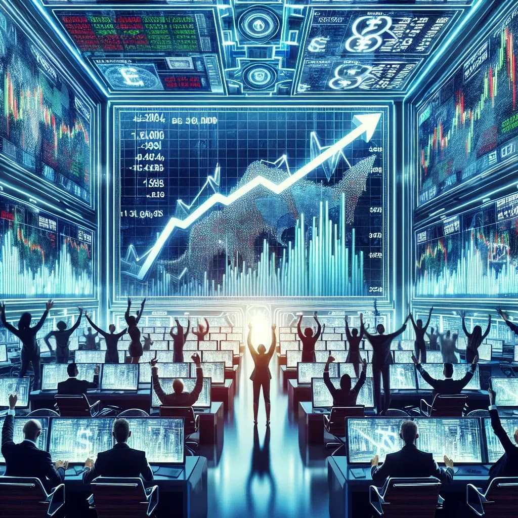 Investors Rally as Economic Outlook Brightens: Stocks Soar to New Highs