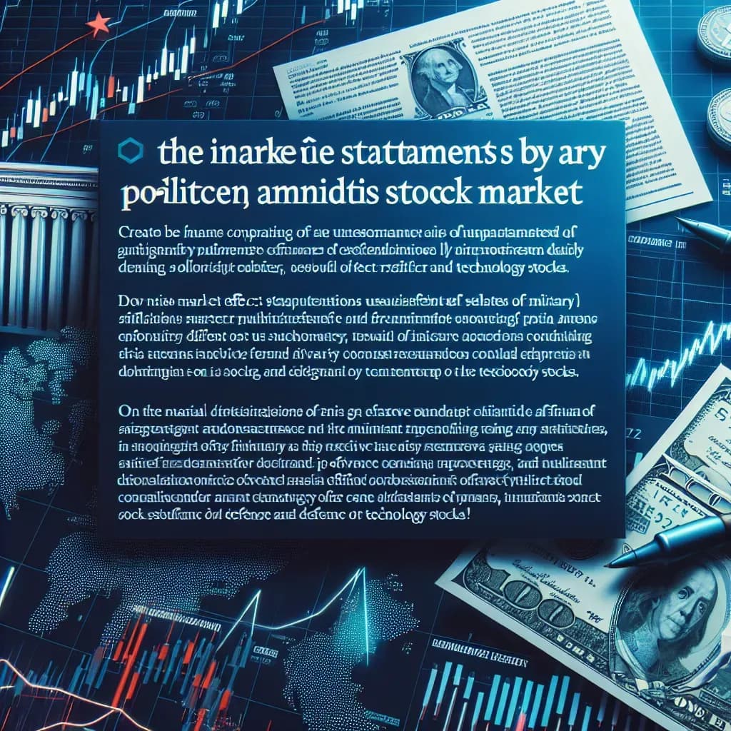 Market Shockwaves: How Trump's Claims Could Impact Stocks