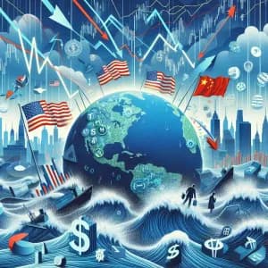 Markets Plunge: U.S.-China Trade Tensions Spark Investor Anxiety