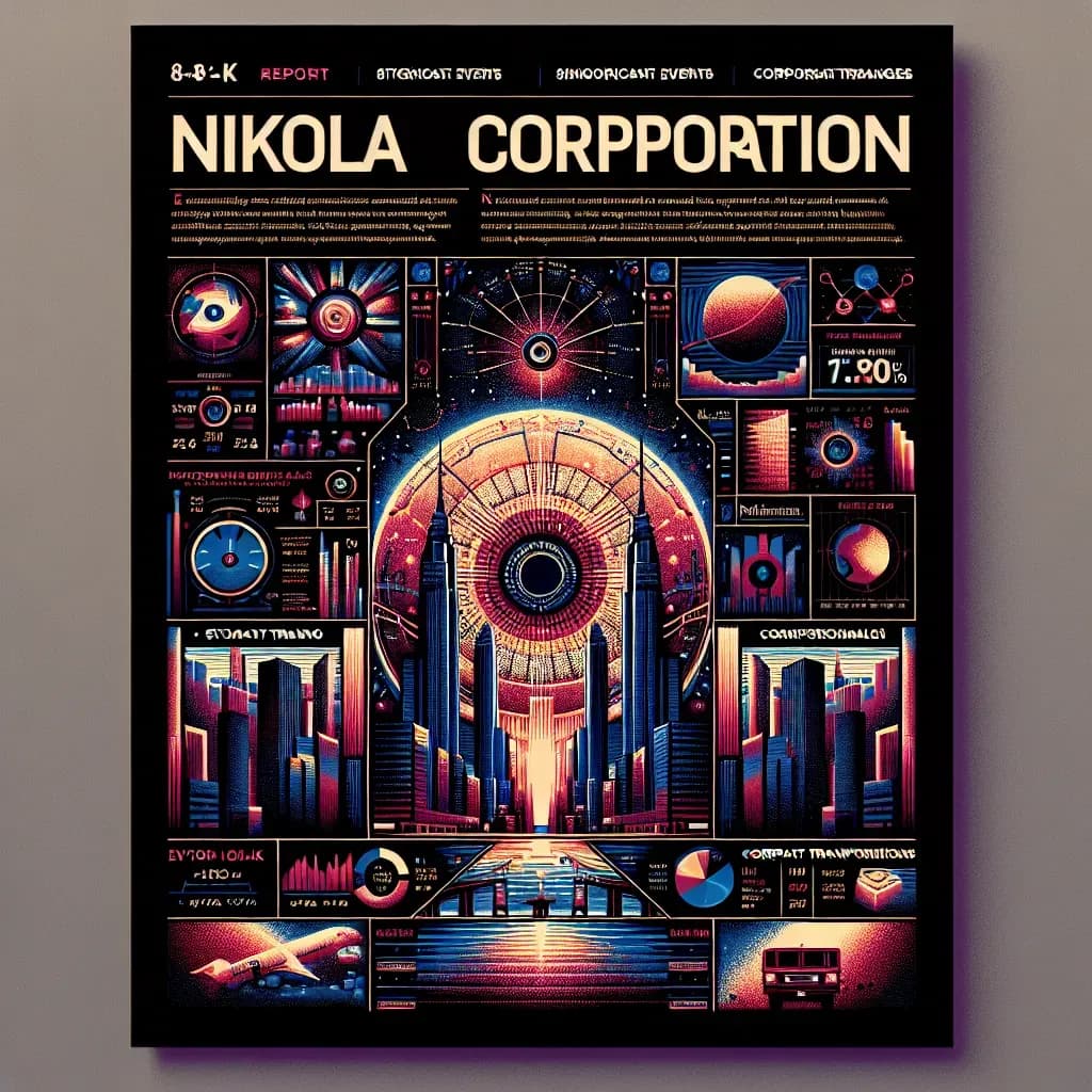 Nikola Corporation 8-K Report: Key Insights on Corporate Changes & Stock Details