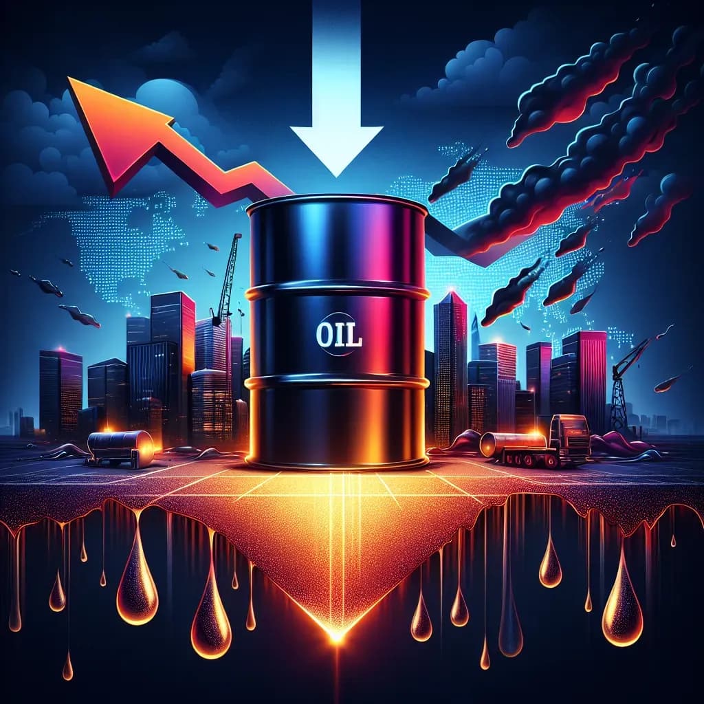 Oil Prices Plummet Amid Stock Market Turmoil