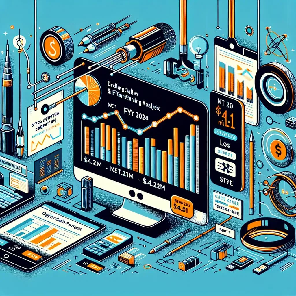 Optical Cable Corporation FY 2024 Report: Sales Drop & Net Loss Insights