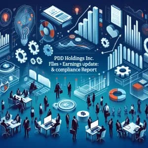 PDD Holdings Inc. Files Form 6-K: Earnings Update & Compliance Report