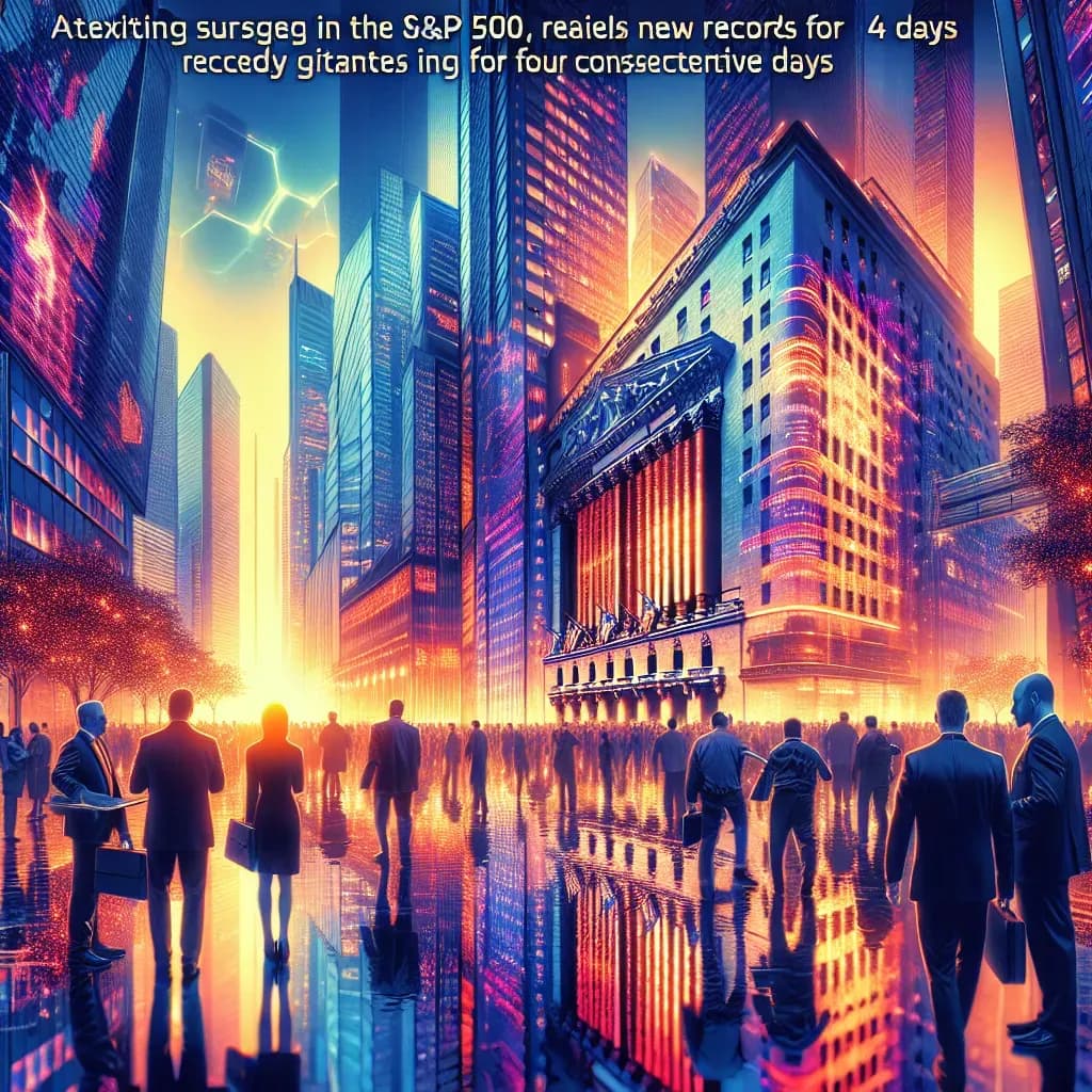 S&P 500 Soars to New Heights: Tech Stocks Lead the Charge!