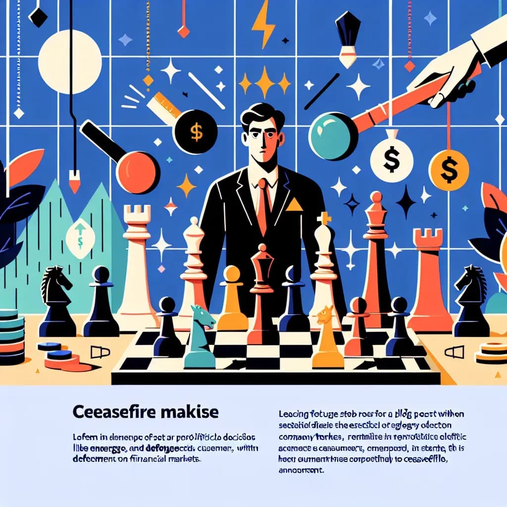 Trump's Ceasefire: How Political Moves Affect Financial Markets