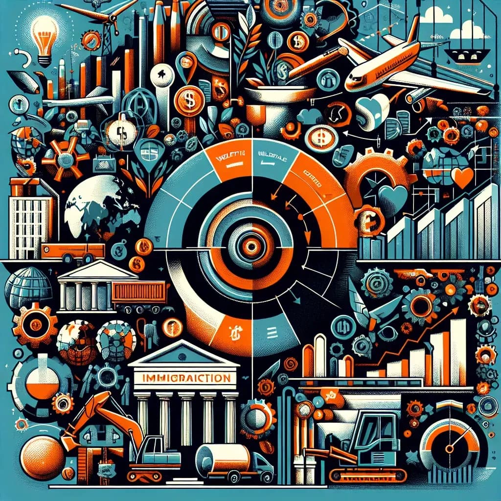 Trump's Political Statements: Market Impacts on Welfare & Immigration