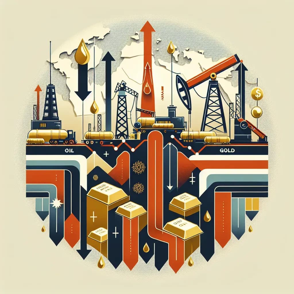 Turbulent Times: Middle East Conflict's Ripple Effect on Oil & Gold Markets