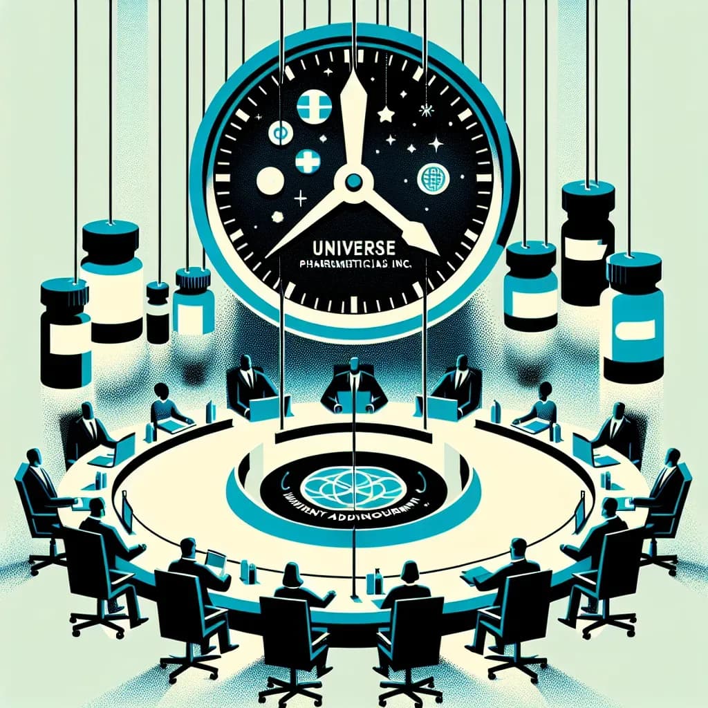 Universe Pharmaceuticals Inc. Form 6-K Report: Shareholder Meeting Update