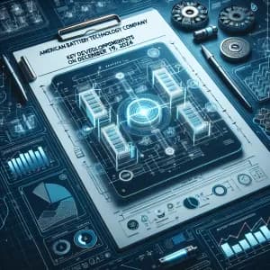 American Battery Technology Company 8-K Report: Key Developments on December 19, 2024