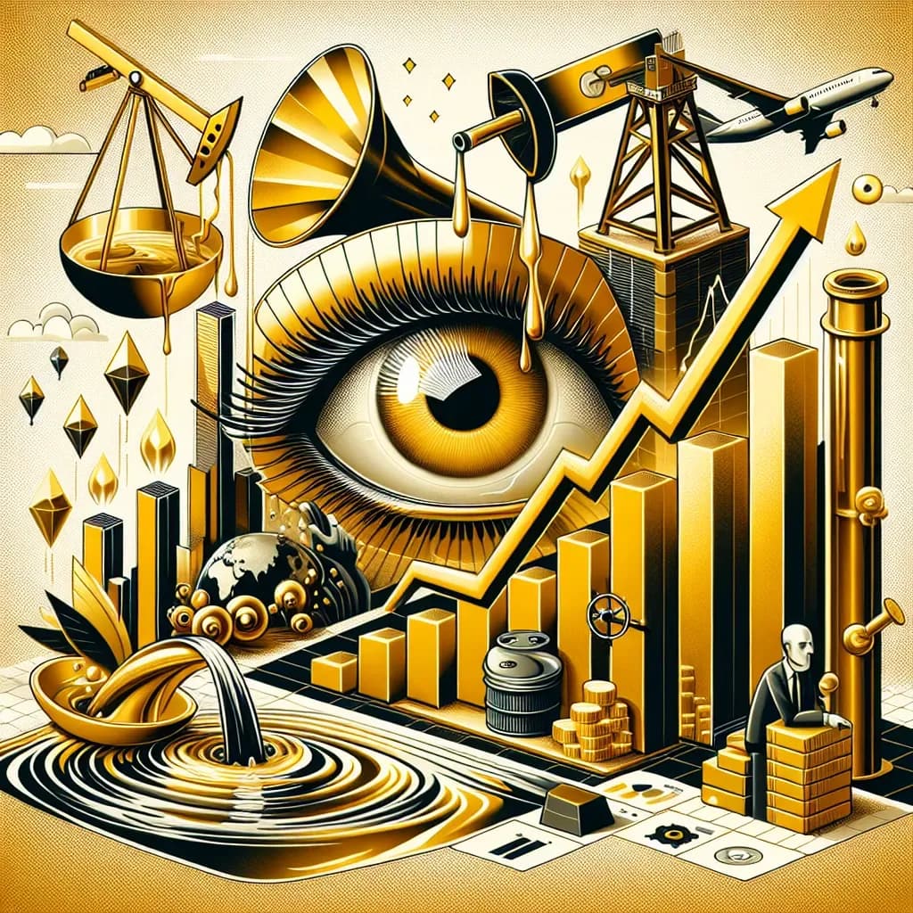 Gold Soars as Oil Prices Climb: Investors Eye Safe Havens Amid Iran Tensions