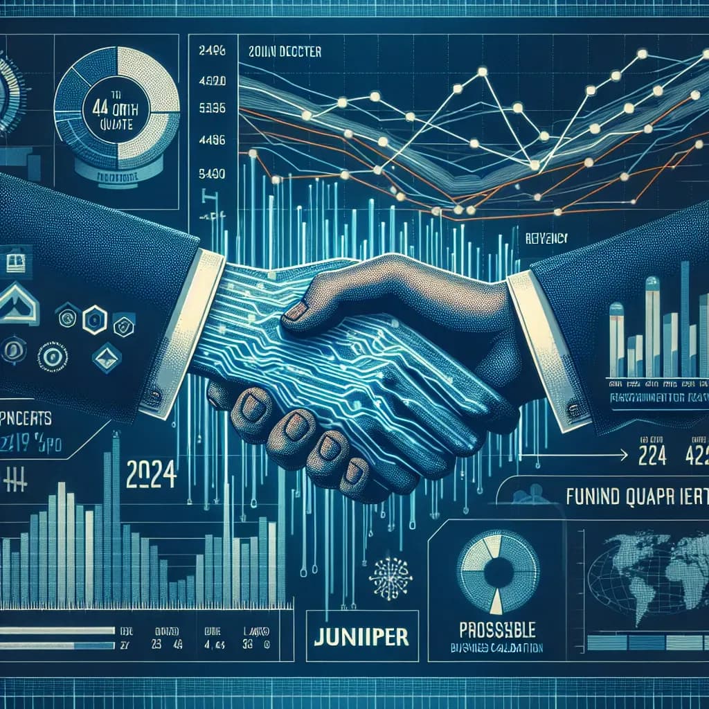 Juniper Networks Q4 2024 Financial Report: Revenue Decline Amid Merger Prospects