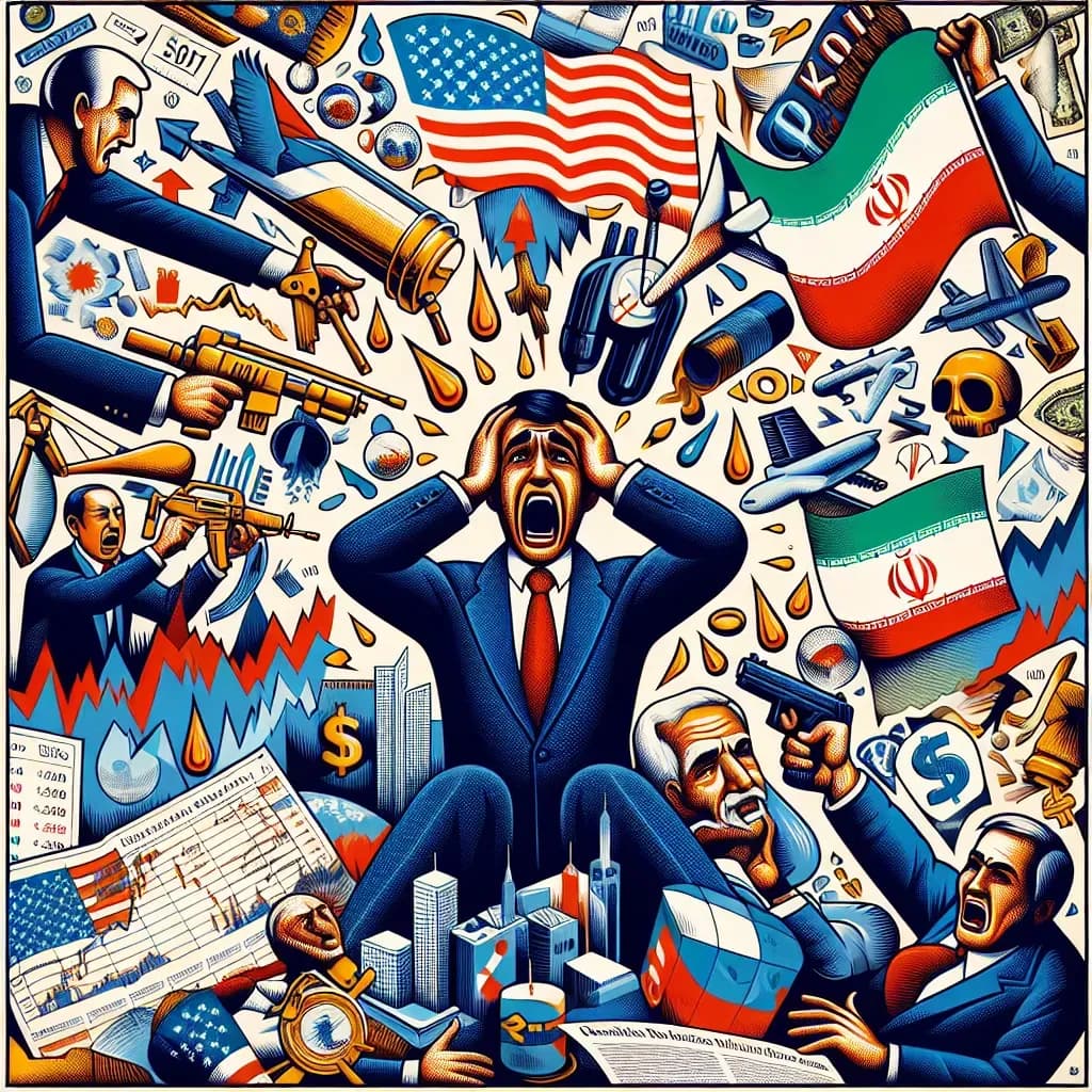 Market Turmoil: Investor Sentiment Plummets Amid U.S.-Iran Tensions