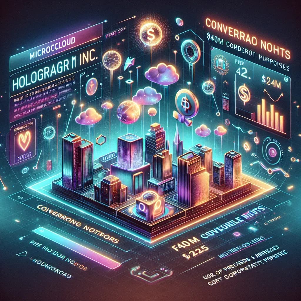 MicroCloud Hologram Inc. February 2025 Financial Report: $40M Convertible Notes Issued
