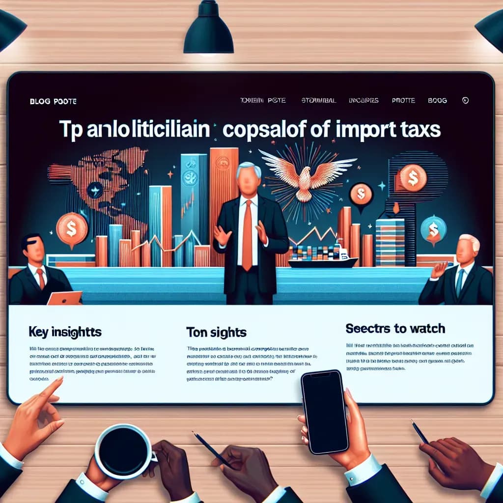 Trump's Tariff Talk: Market Shifts and Investor Alerts